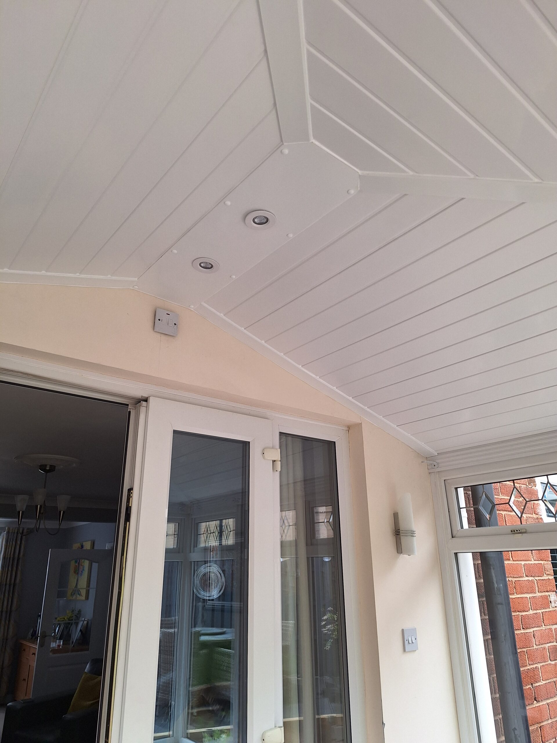 Insulation inside conservatory roof